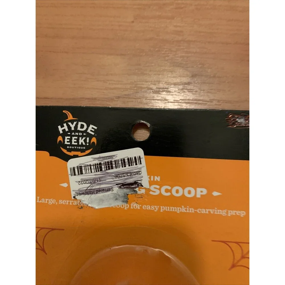 Hyde and Eek! Pumpkin Carving Scoop Orange